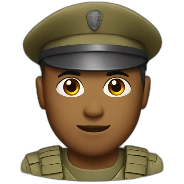 Soldier emoji
