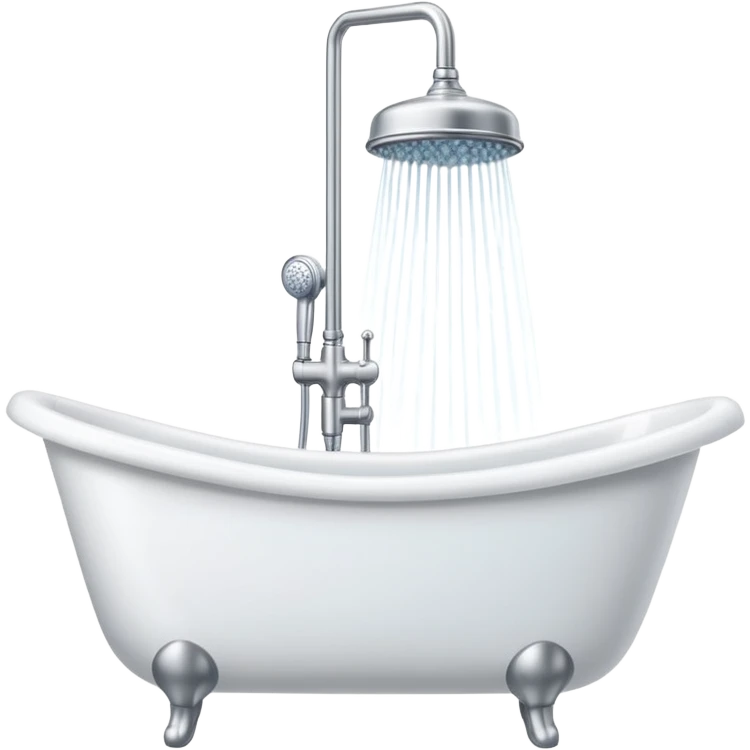 bathtub with showerhead emoji