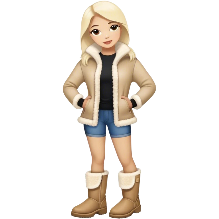 Coquette uggs emoji