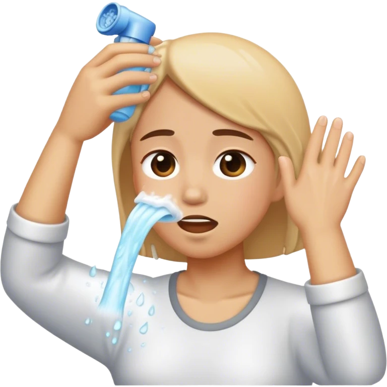 rinse face emoji
