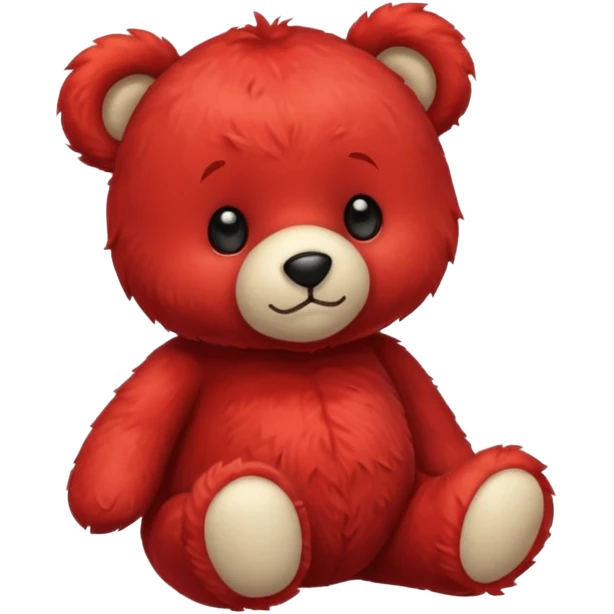 red teddy  emoji
