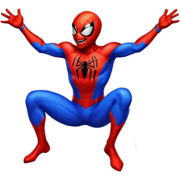 Spiderman laughing crying  emoji