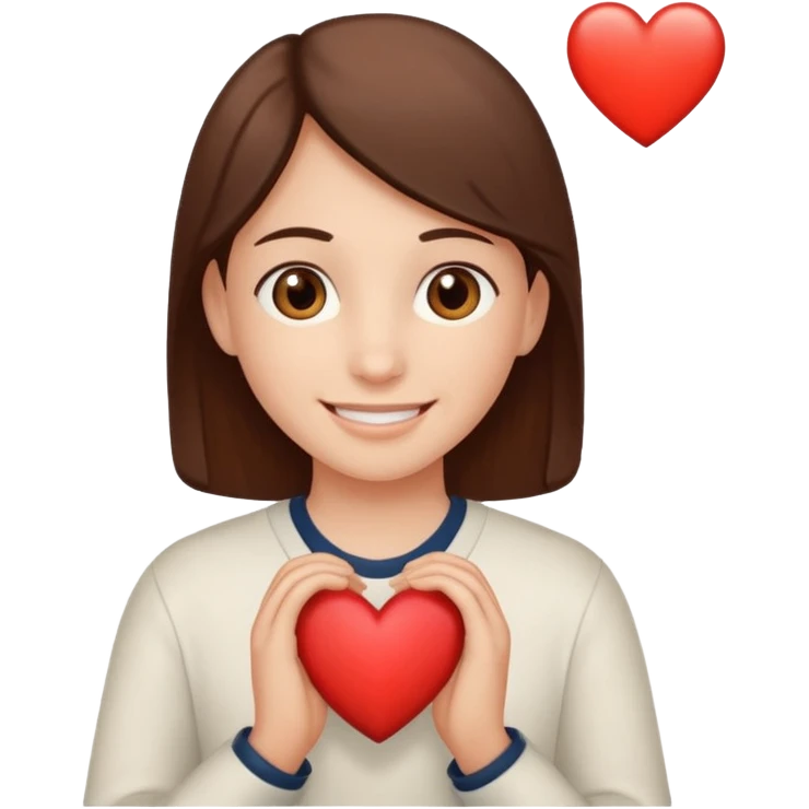 FLOORK DANDO UN CORAZÓN Y DICIENDO DURMETE O TE CONQUISTO emoji