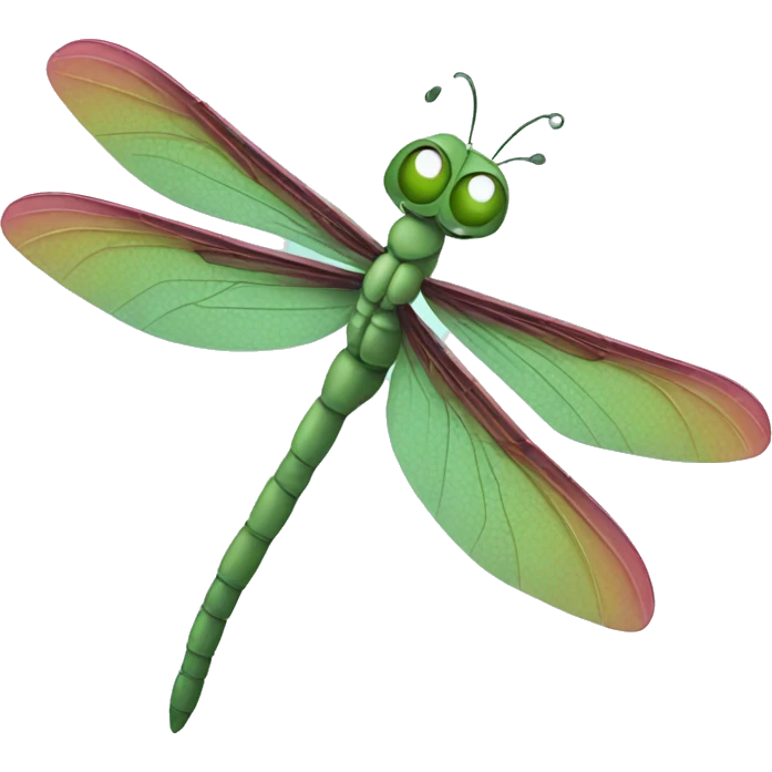 Happy dragonfly  emoji