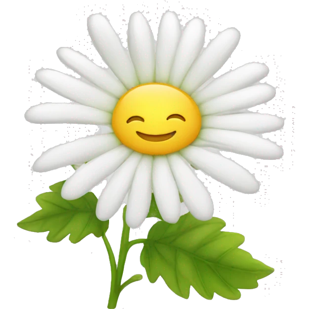 CHAMOMILE with leaf emoji