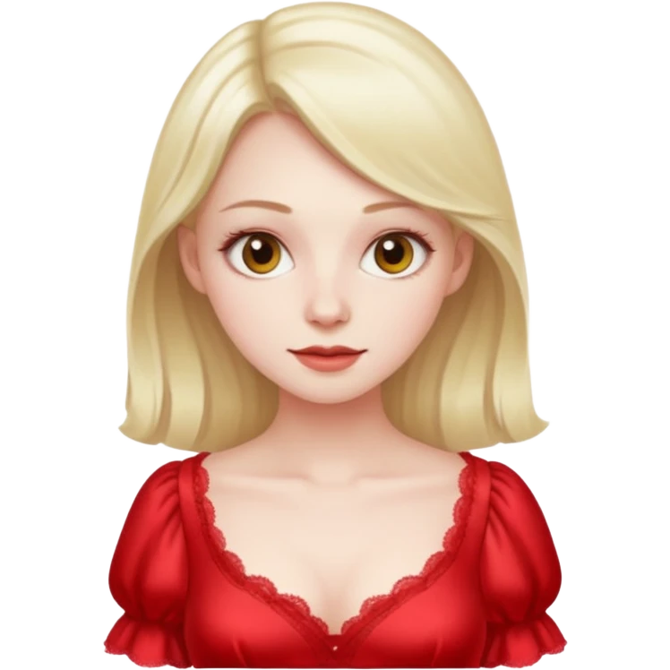 red nightie emoji