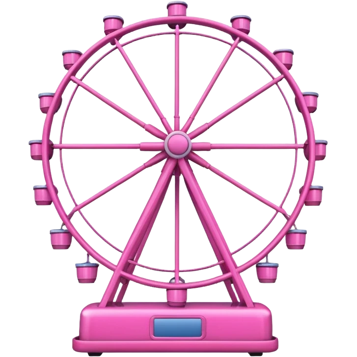 mix pink Ferris wheel emoji