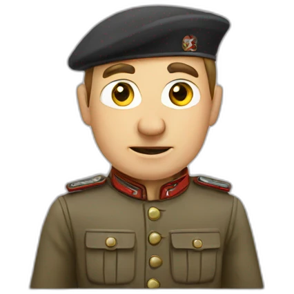 German man who invaded Poland emoji