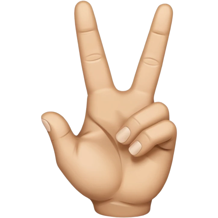 rock hand sign emoji