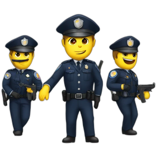 macron police emoji