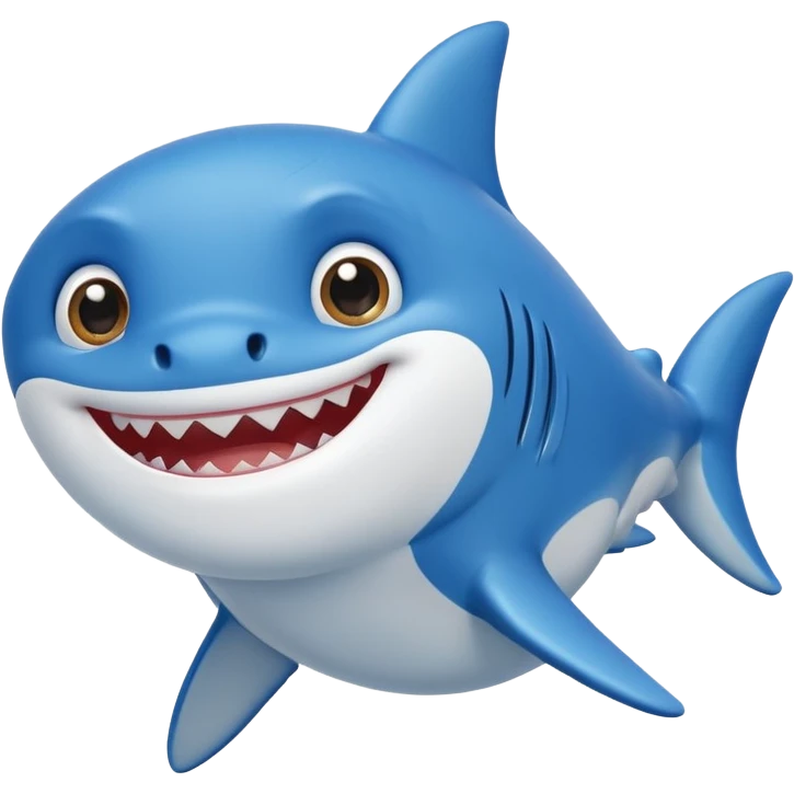 Blue Baby shark emoji