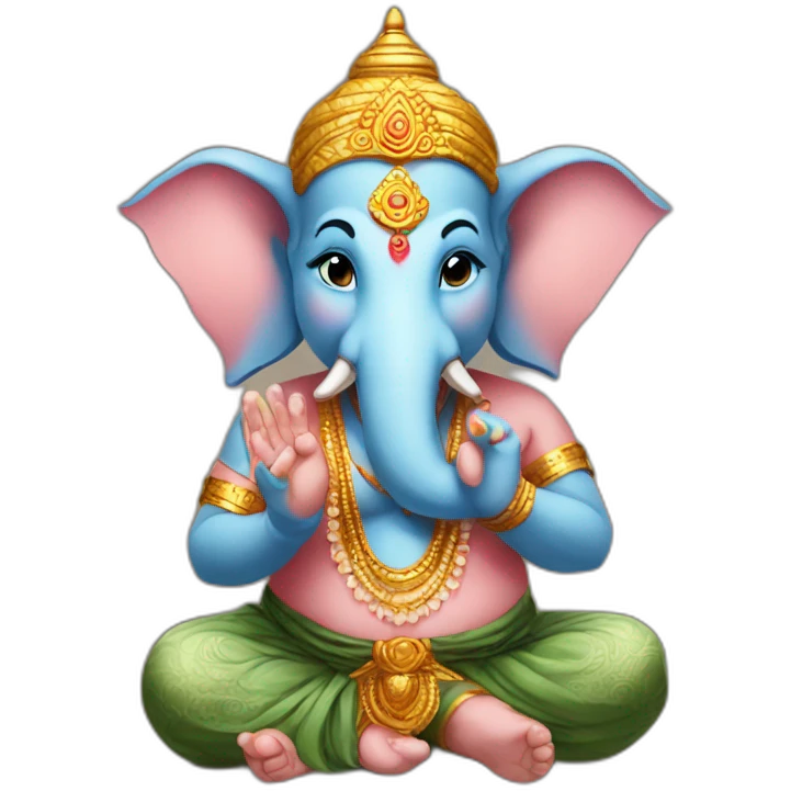 Ganesh young  emoji