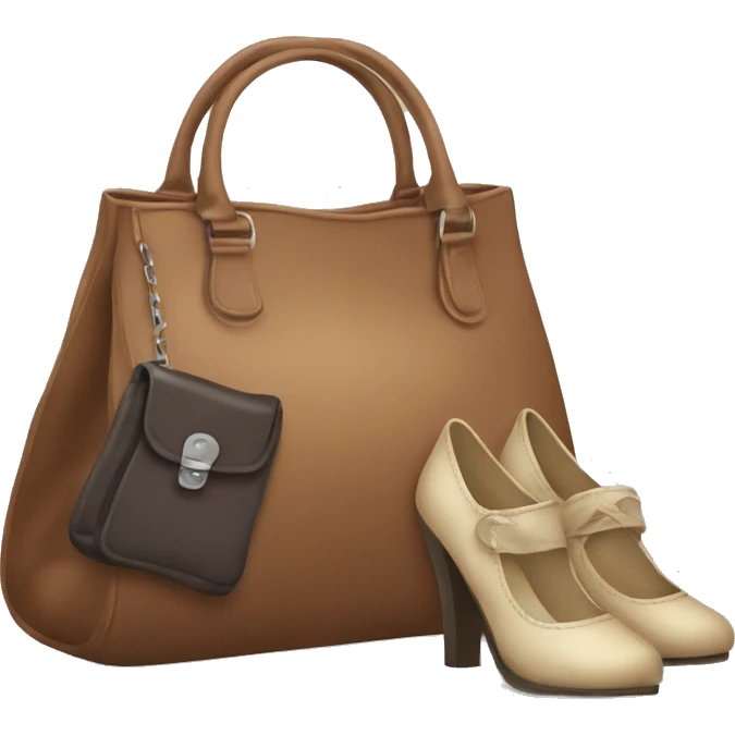 Tights and purse emoji