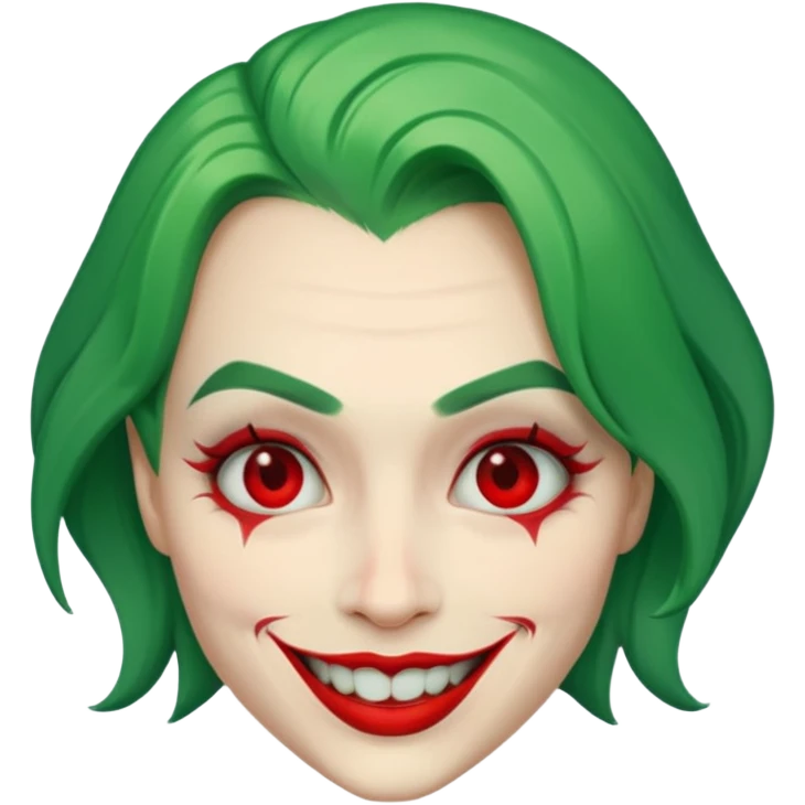 the joker face emoji