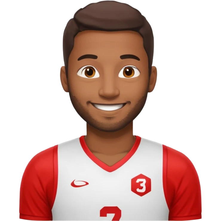 31 Year brown male who like sports emoji