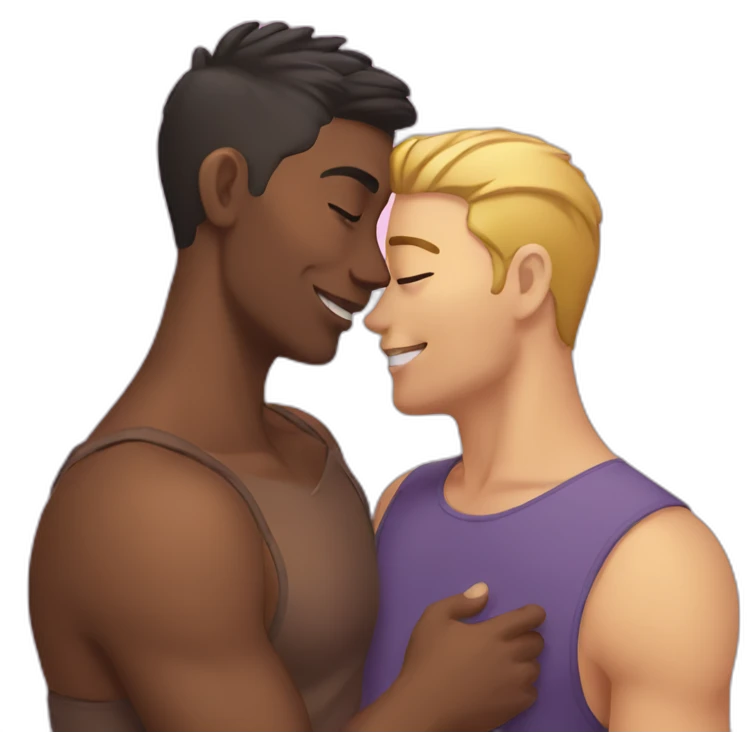 Gay love emoji