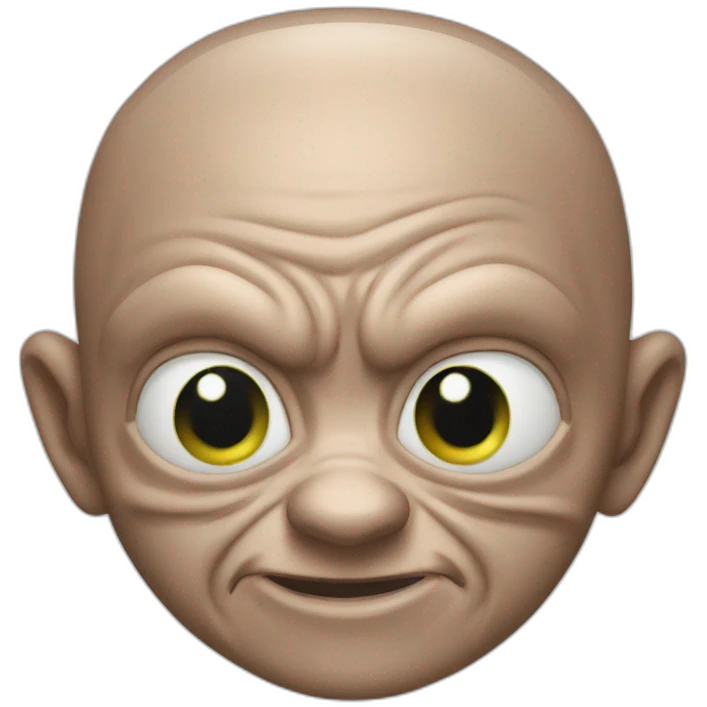 Spiderman golum emoji