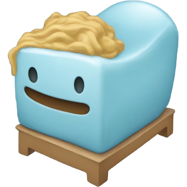 Light blue emoji