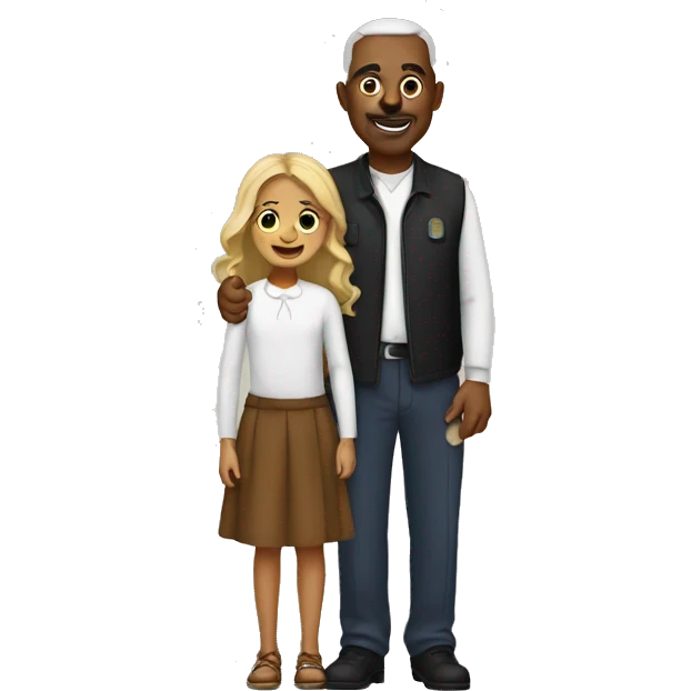 padre e hija emoji
