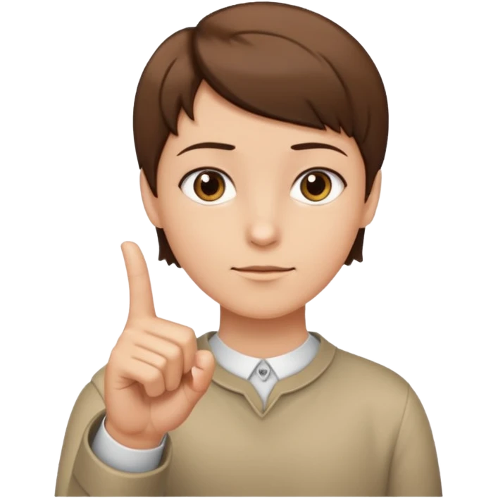 Index Pointing at the Viewer emoji