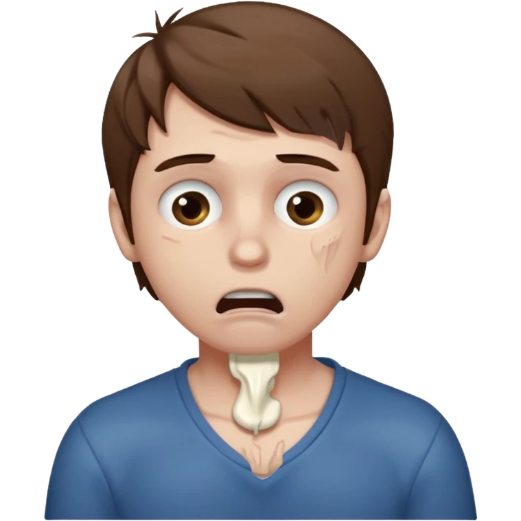 emiliano choking himself emoji