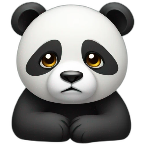 sad panda emoji