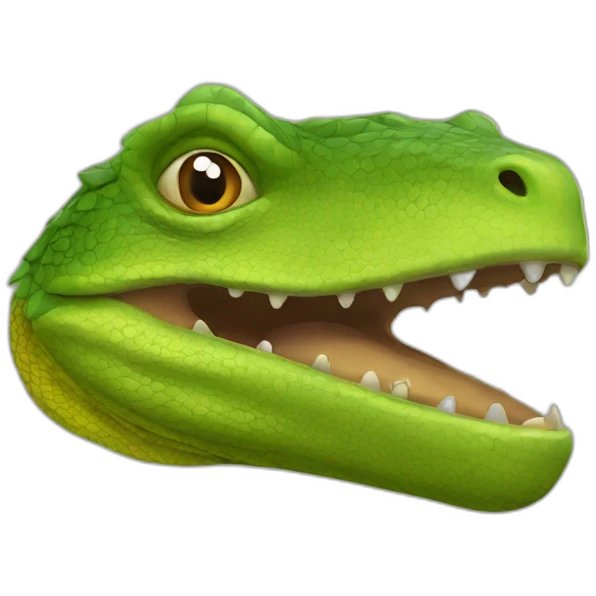 King lizard emoji