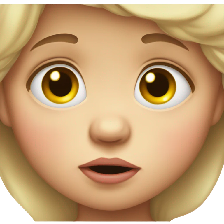 Crying baby emoji