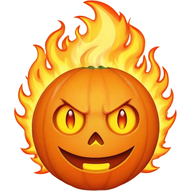 hell of fire emoji