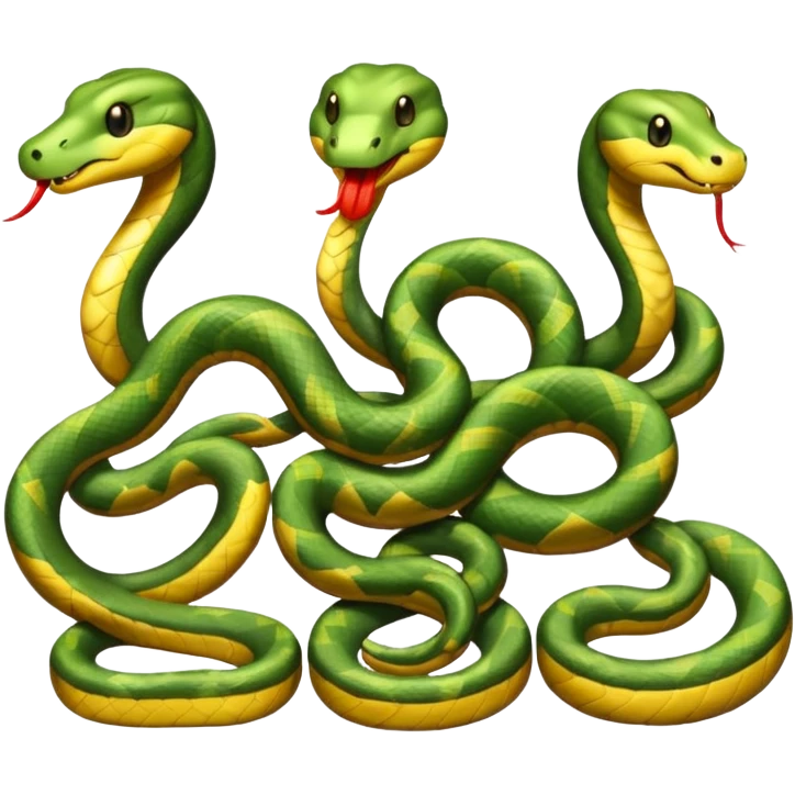 snakes wearing t-shirts emoji