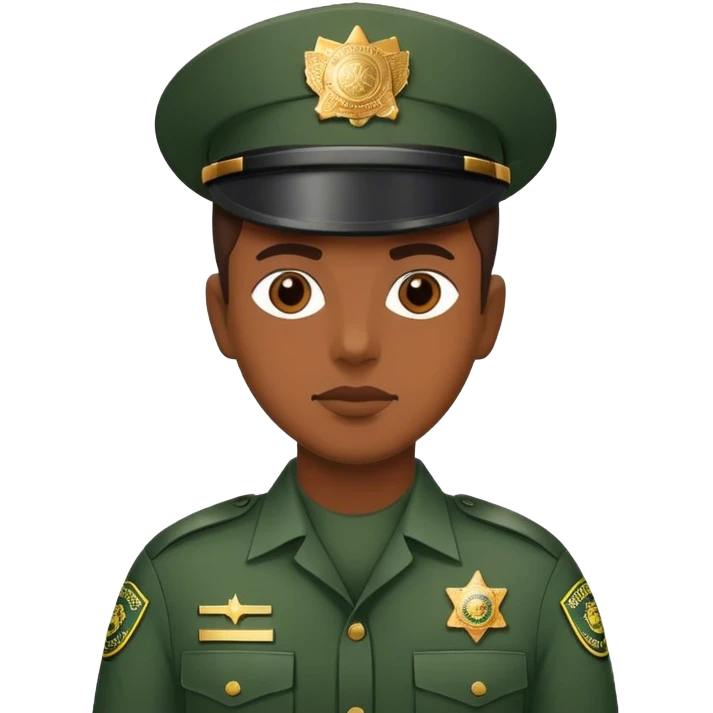 Border patrol emoji