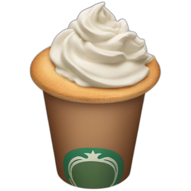 Starbucks javachip frapachino emoji