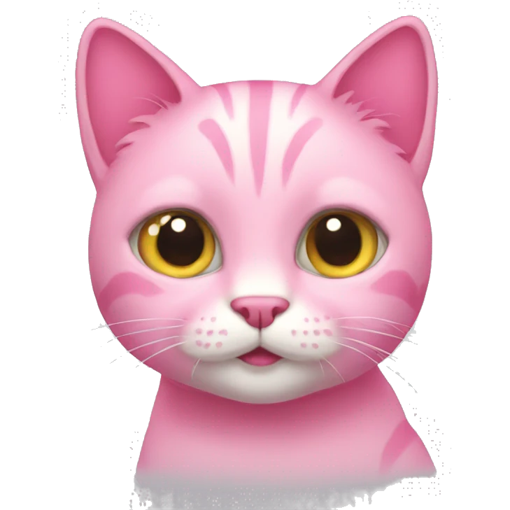 pink cat emoji