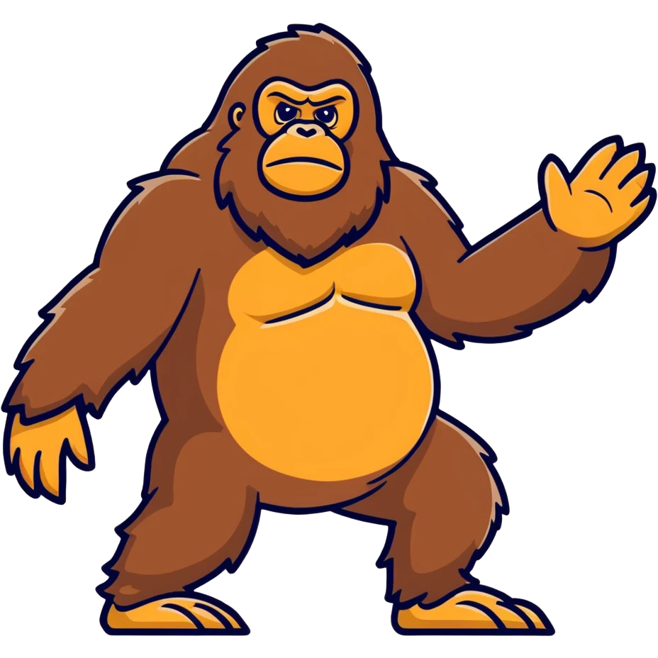 Sassy the Sasquatch  emoji