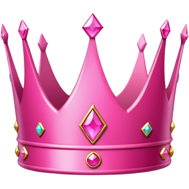 pink killer crown emoji