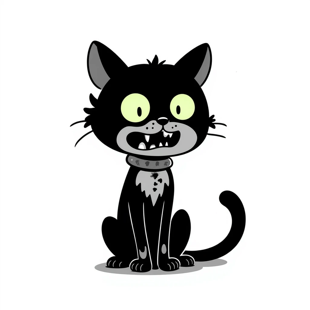 cat zombie emoji