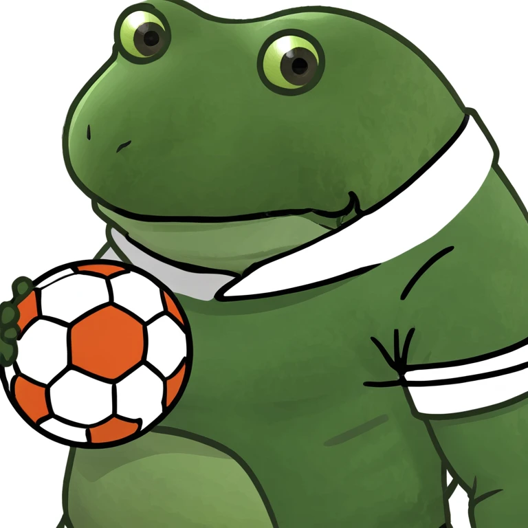 bufo in a football suit emoji
