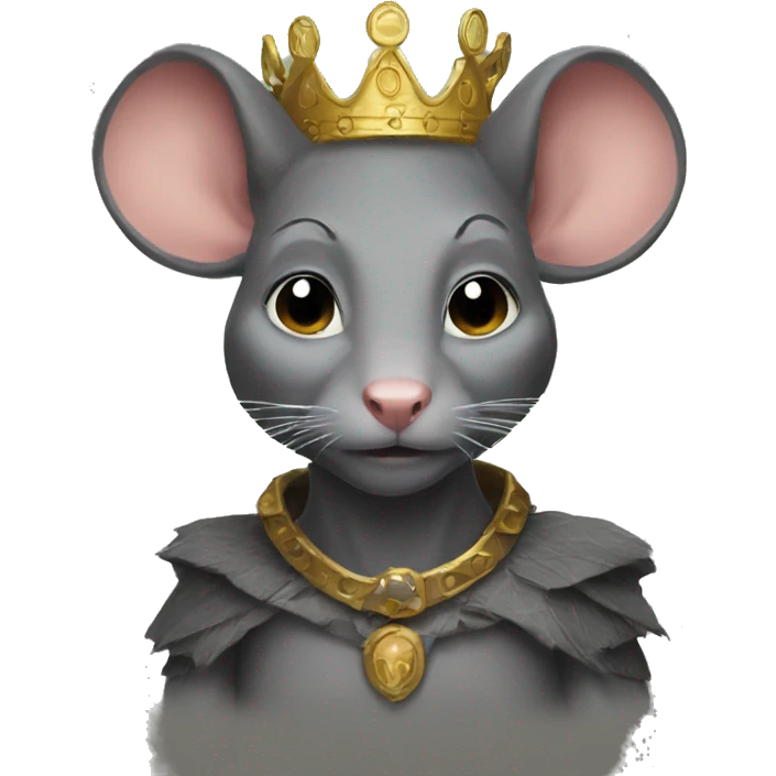 Rat queen emoji