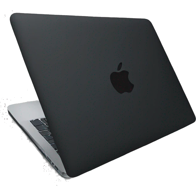 black macbook emoji