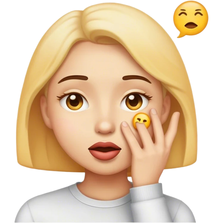 Emoji whispering  emoji
