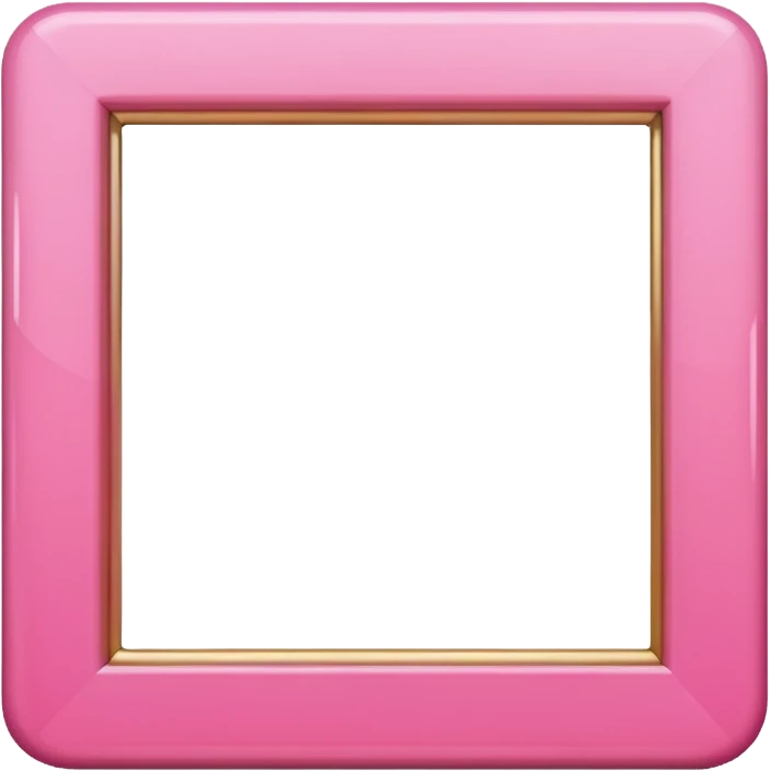 pink picture frame emoji
