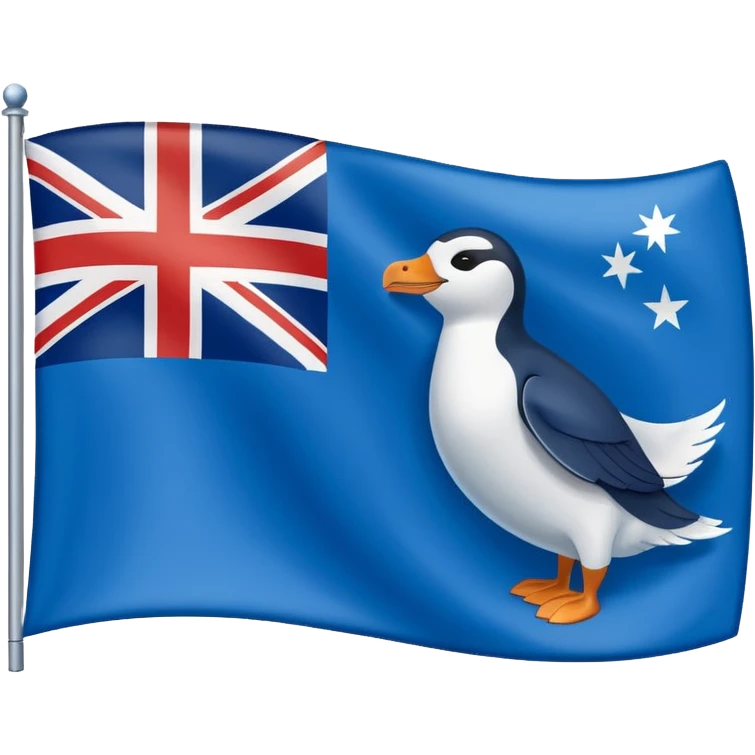 True south flag antarctica emoji