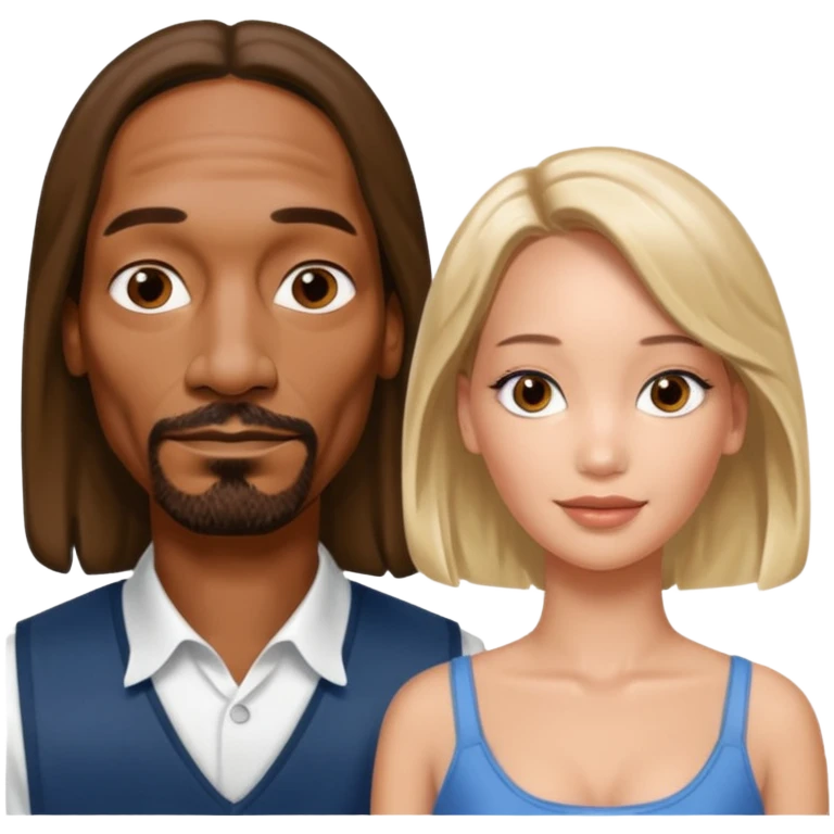  snoop dogg and Jennifer Lawrence  emoji