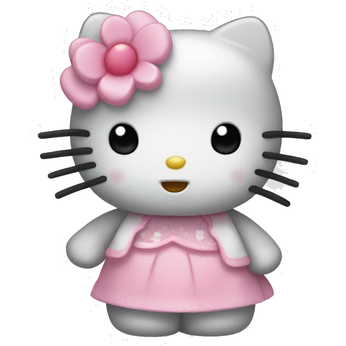 Cute hello kitty  emoji