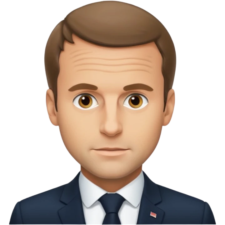 Emmanuel Macron emoji