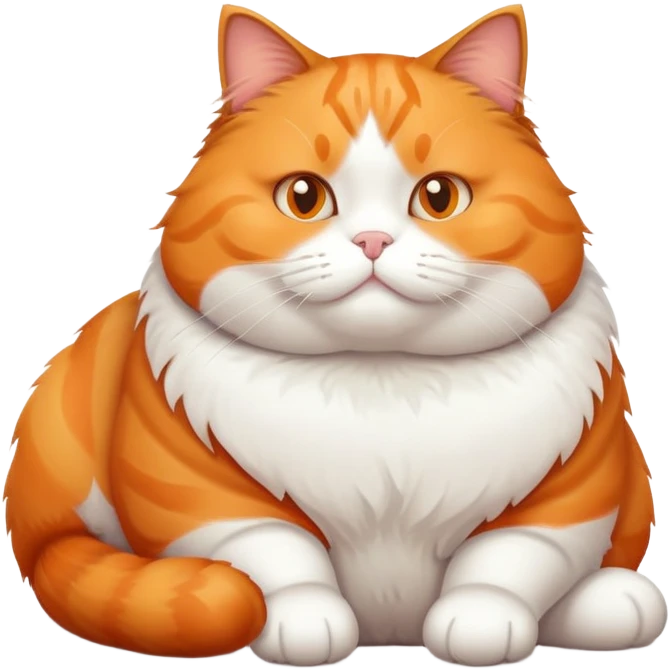 Fat cat emoji