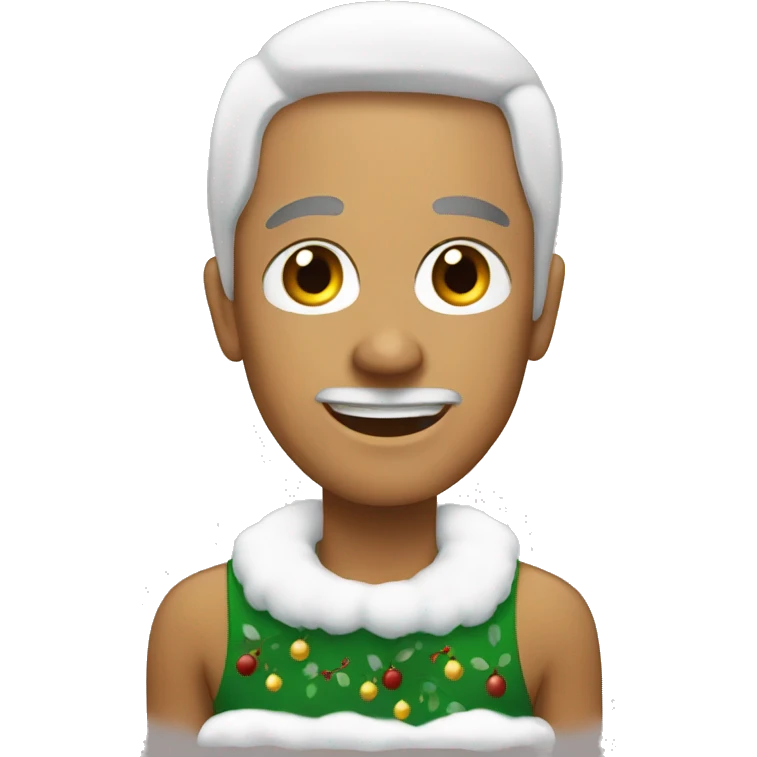 white christmas  emoji