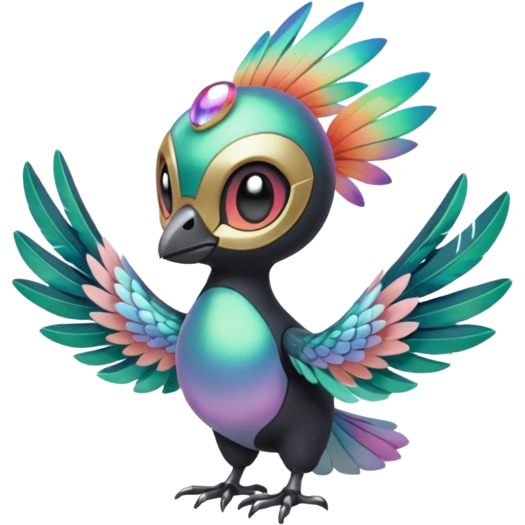 Meloetta-Chatot-Pokémon-Fakémon-creature emoji