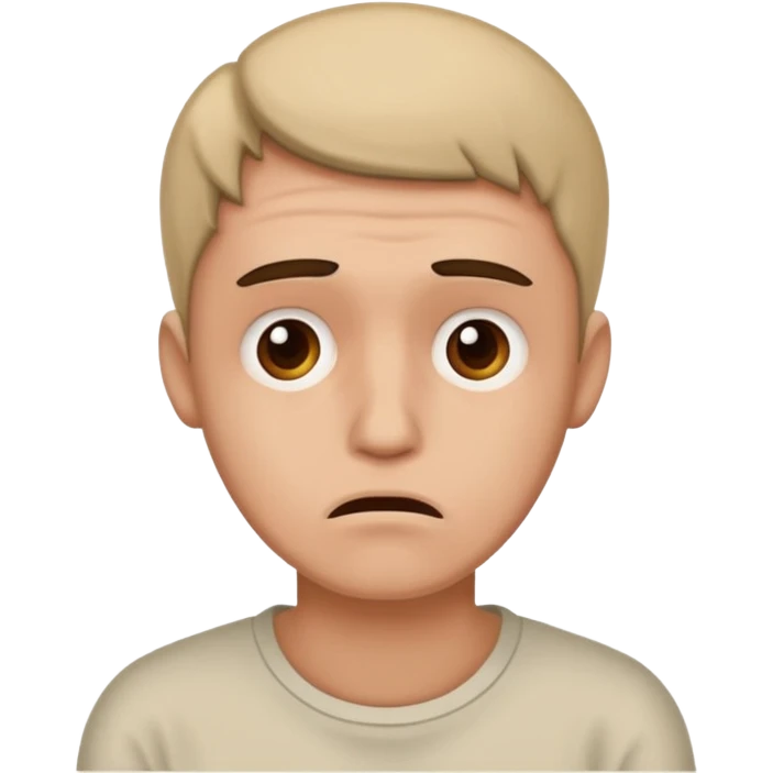 a dude with a mental disorder emoji