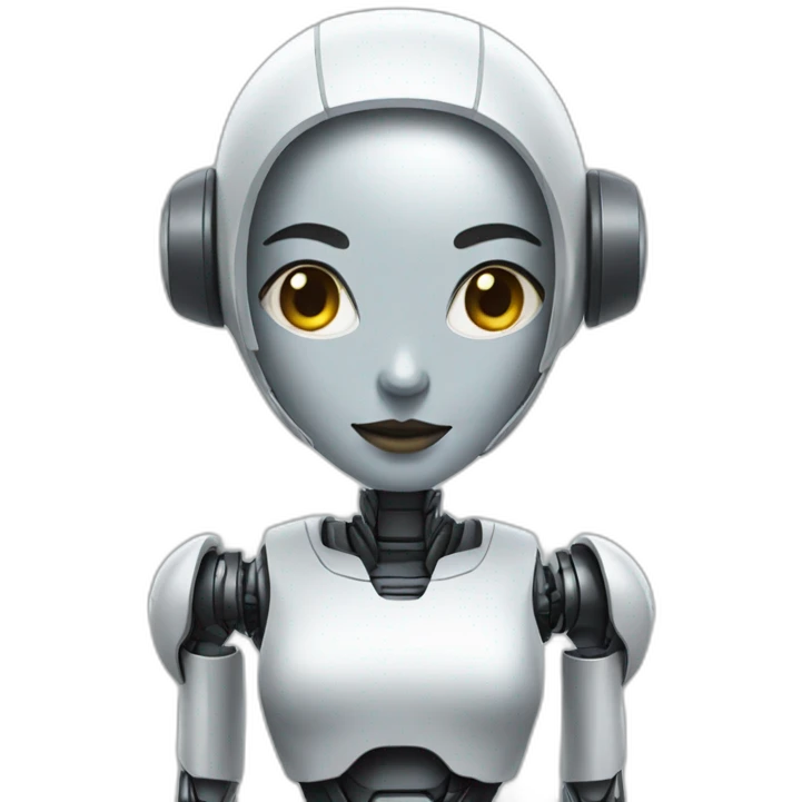 robot woman emoji